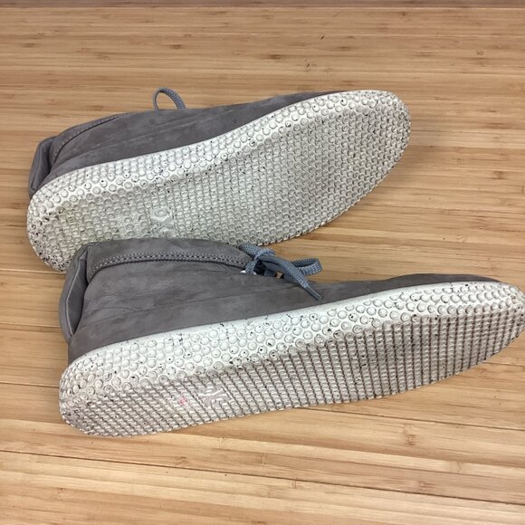 O.X.S. Taupe Hi Top Soul Sneaker Shoes 12 - Picture 8 of 11